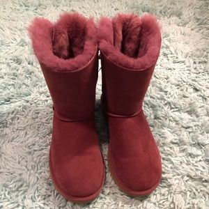 Bailey Bow II UGG Boots-Garnet
